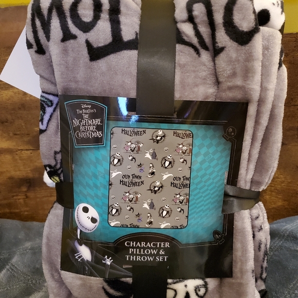 Disney Holiday The Nightmare Before Christmas Character Pillow And